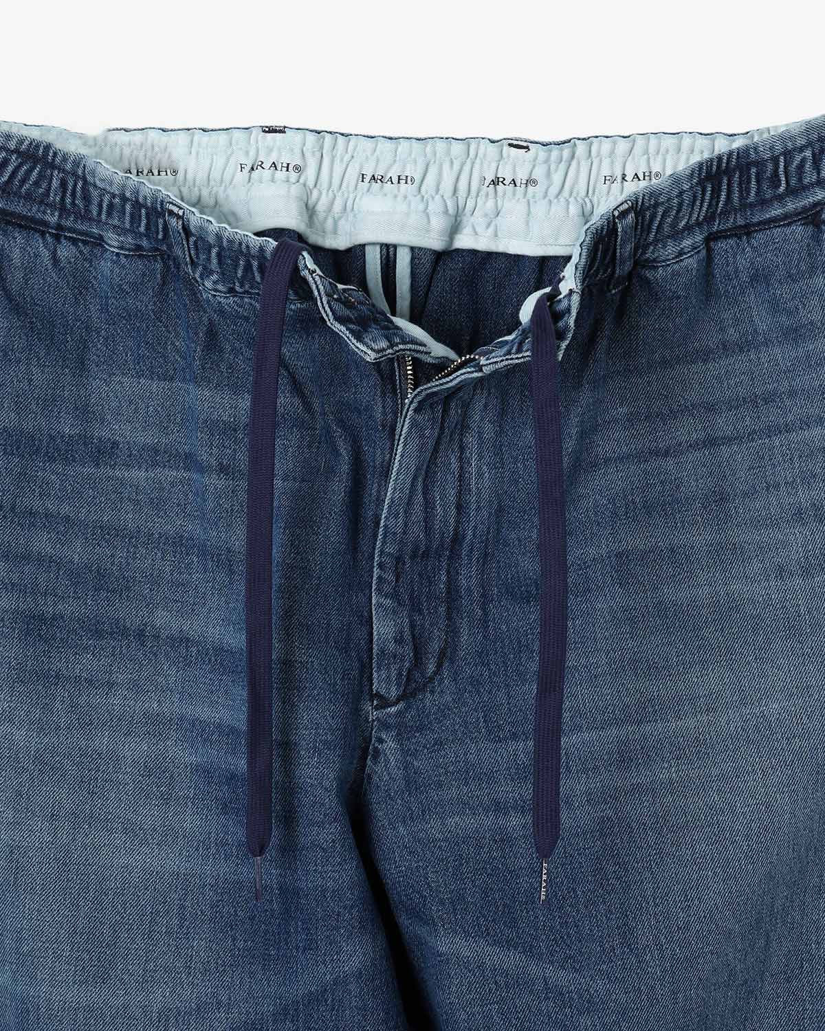 EASY WIDE TAPERED SLACKS