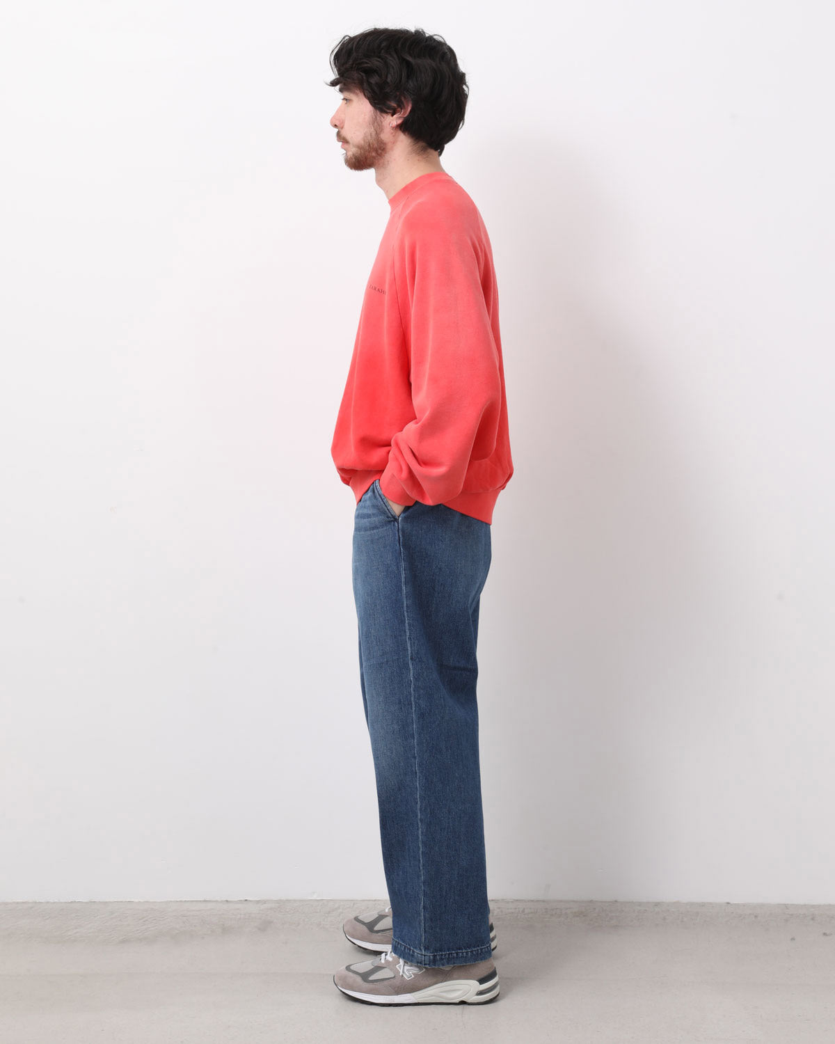 EASY WIDE TAPERED SLACKS