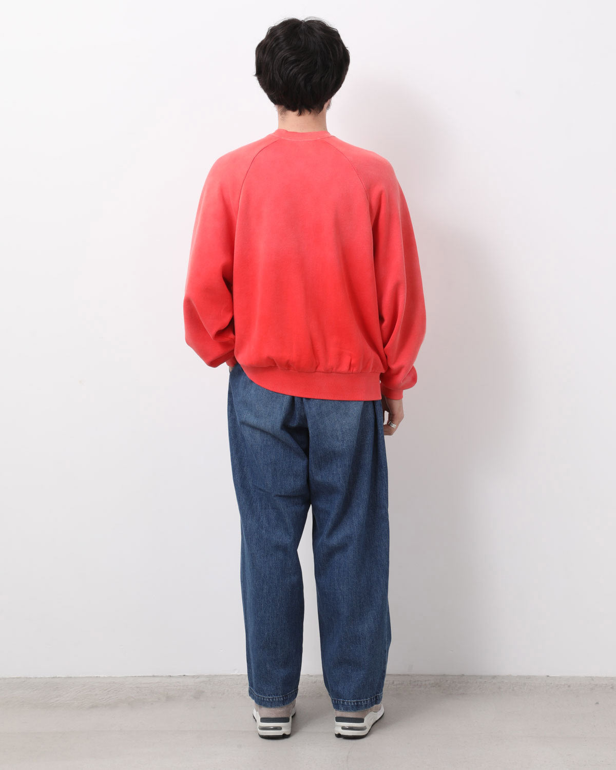 EASY WIDE TAPERED SLACKS