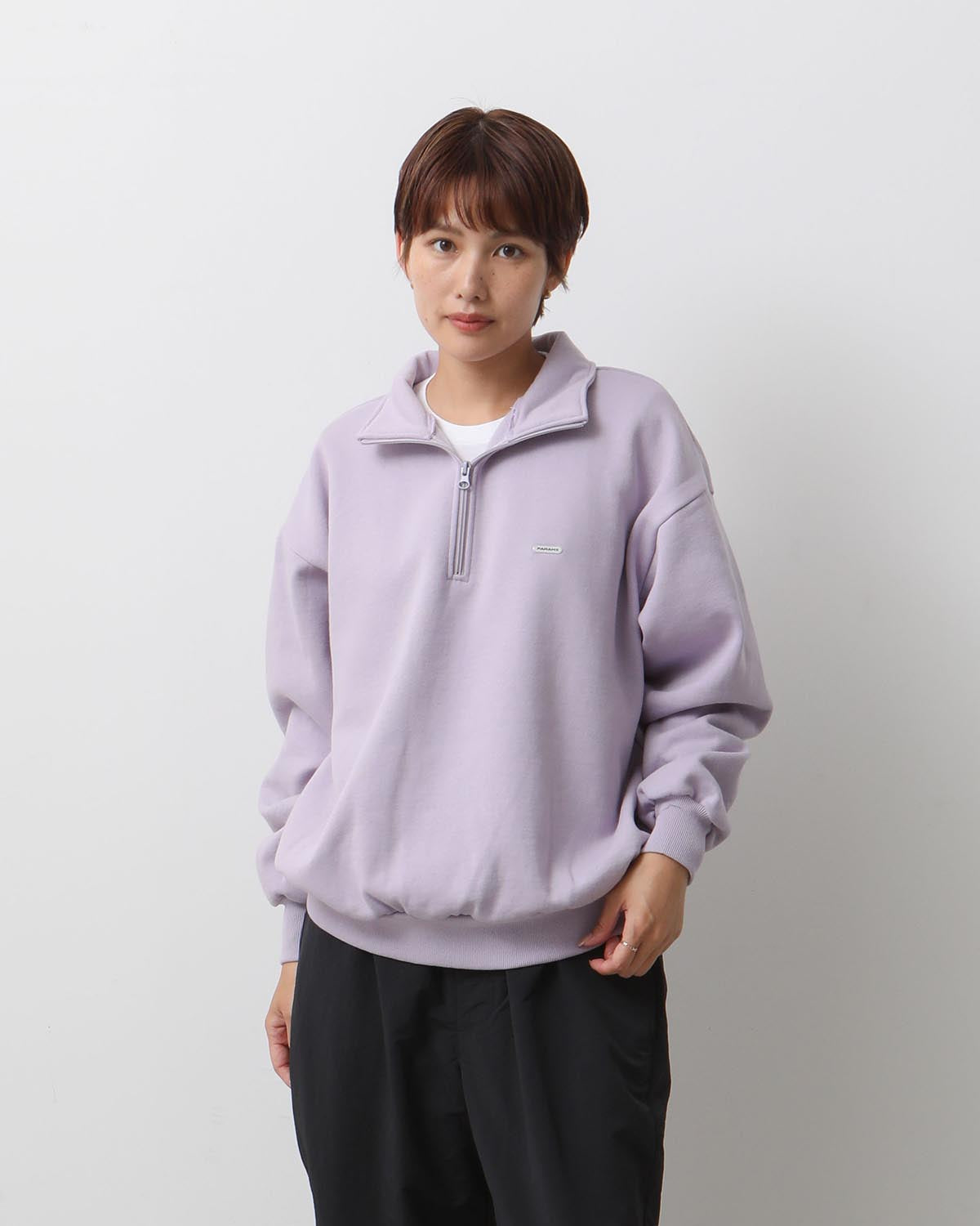 POTTING LOGO HALF ZIP SWEATSHIRT (WOMEN'S)