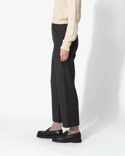 NO TUCK WIDE STRAIGHT PANTS (WOMEN'S)