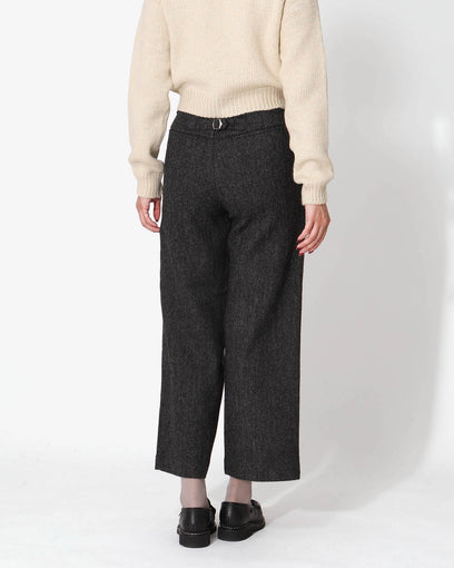 NO TUCK WIDE STRAIGHT PANTS (WOMEN'S)