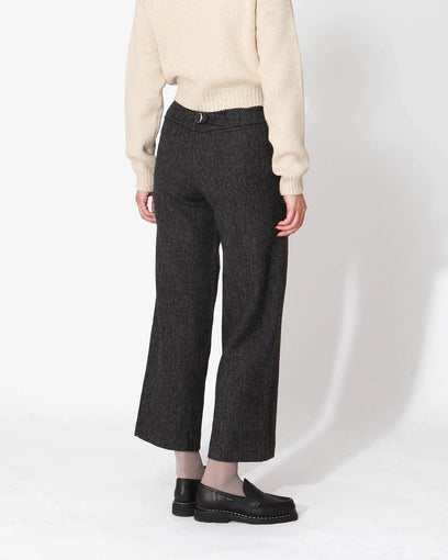 NO TUCK WIDE STRAIGHT PANTS (WOMEN'S)