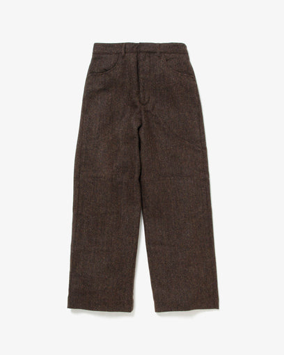 NO TUCK WIDE STRAIGHT PANTS (WOMEN'S)