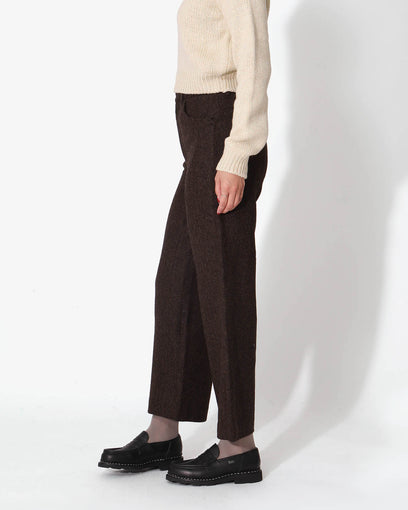 NO TUCK WIDE STRAIGHT PANTS (WOMEN'S)