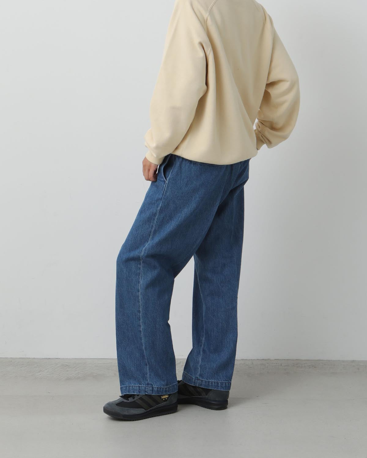 EASY WIDE TAPERED PANTS (WOMEN'S)