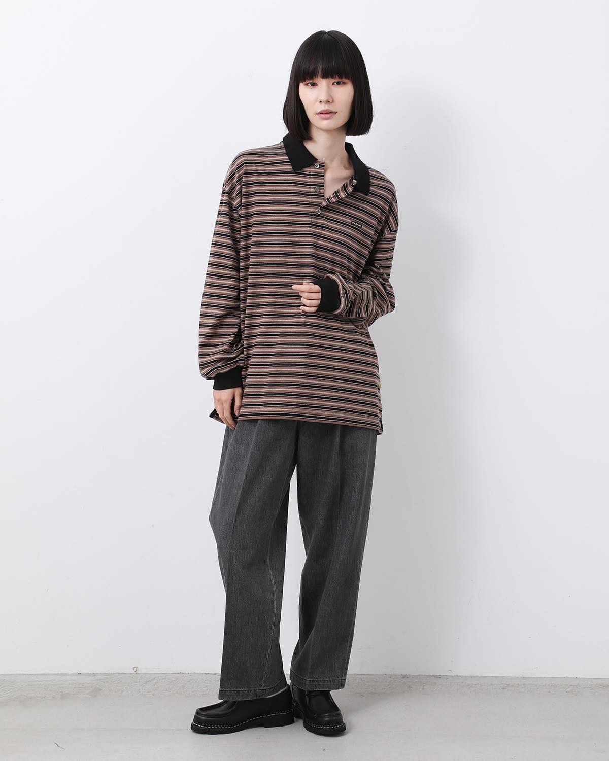 EASY WIDE TAPERED PANTS (WOMEN'S)