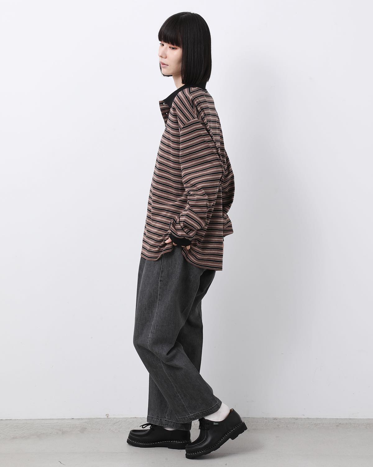 EASY WIDE TAPERED PANTS (WOMEN'S)