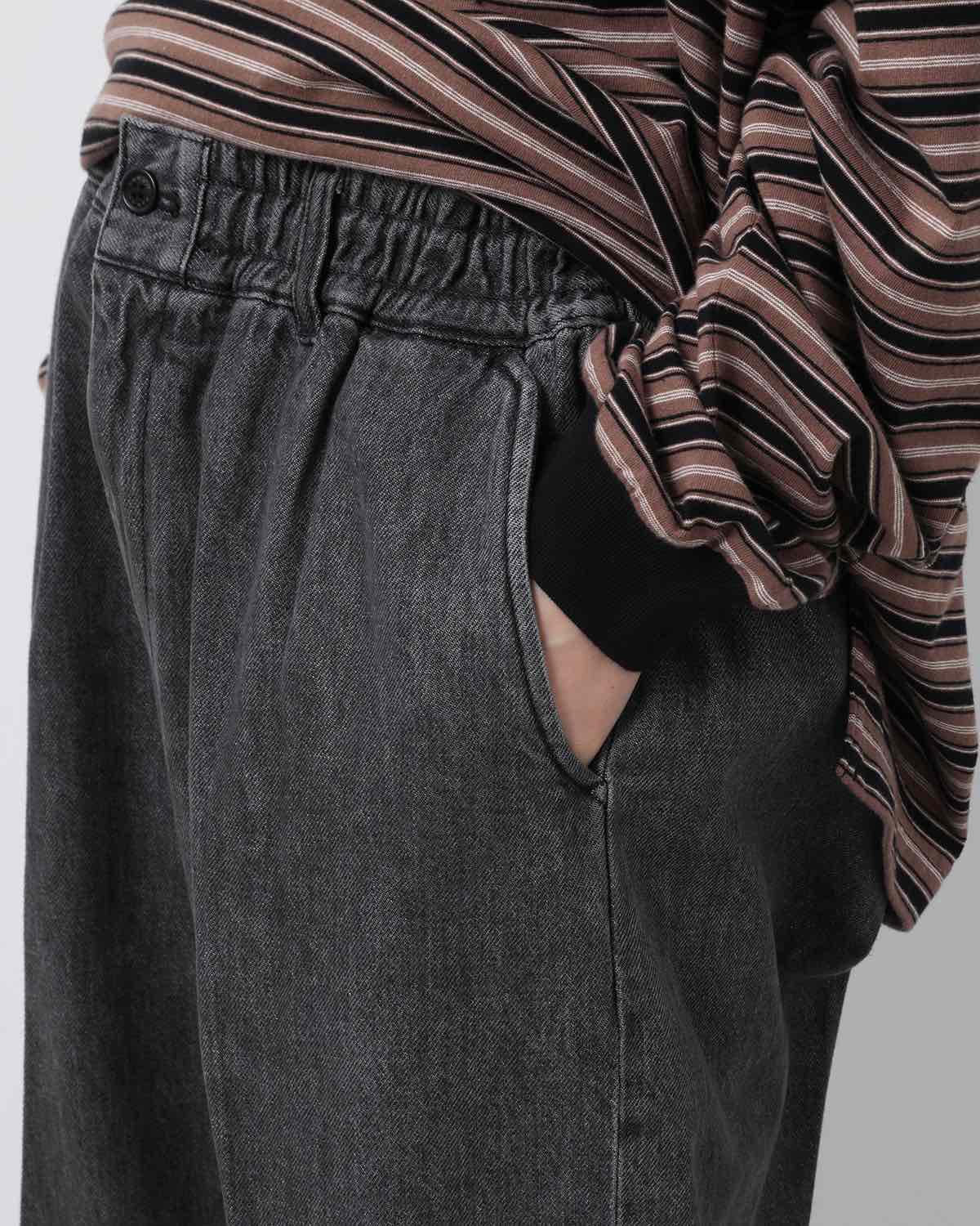 EASY WIDE TAPERED PANTS (WOMEN'S)