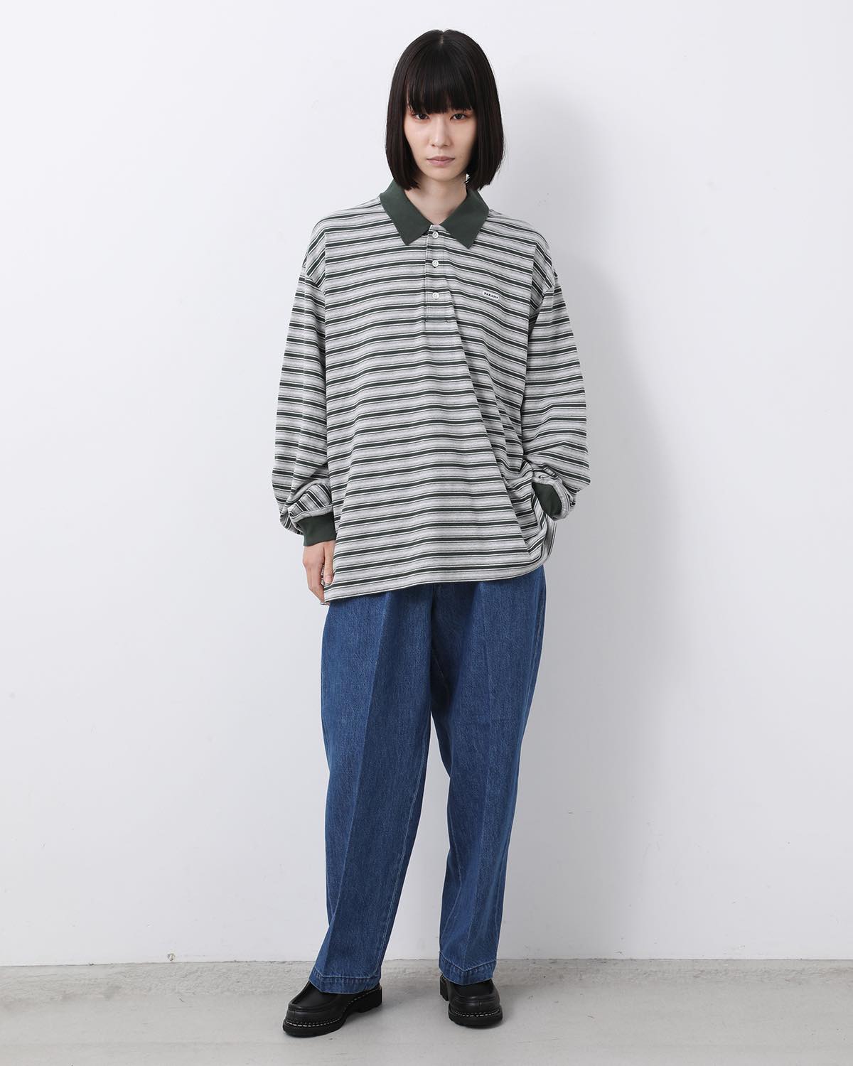 EASY WIDE TAPERED PANTS (WOMEN'S)