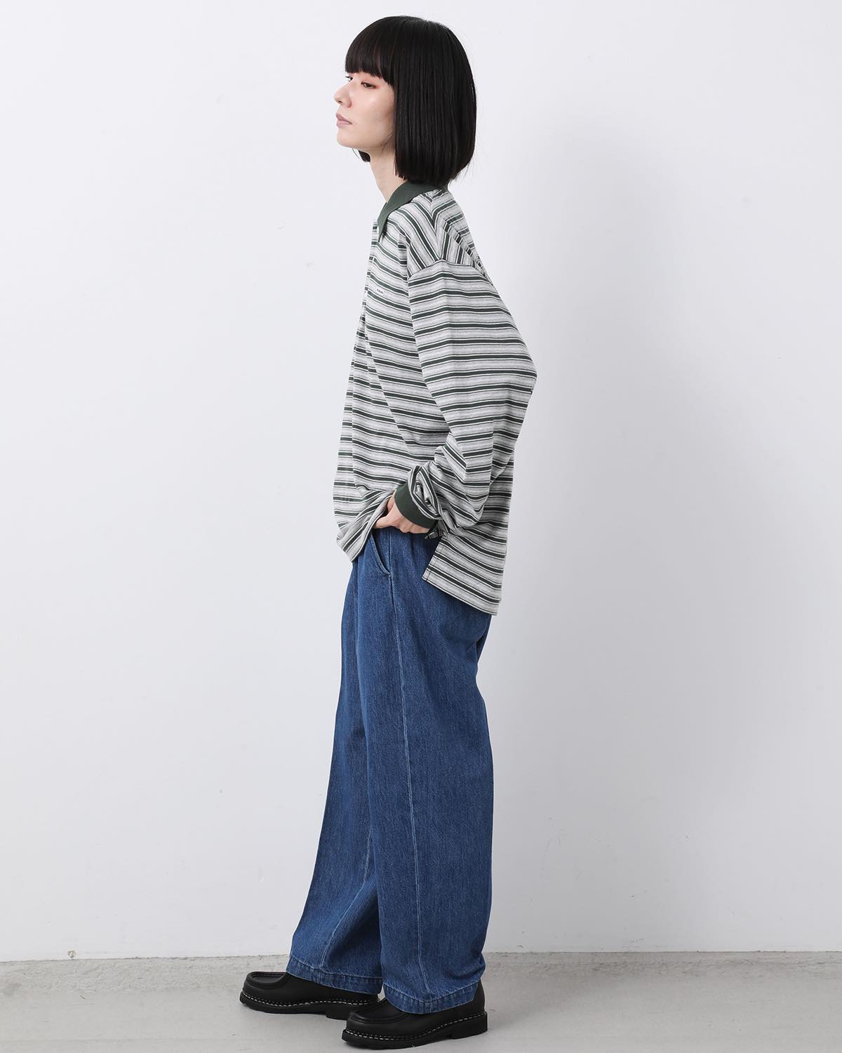 EASY WIDE TAPERED PANTS (WOMEN'S)