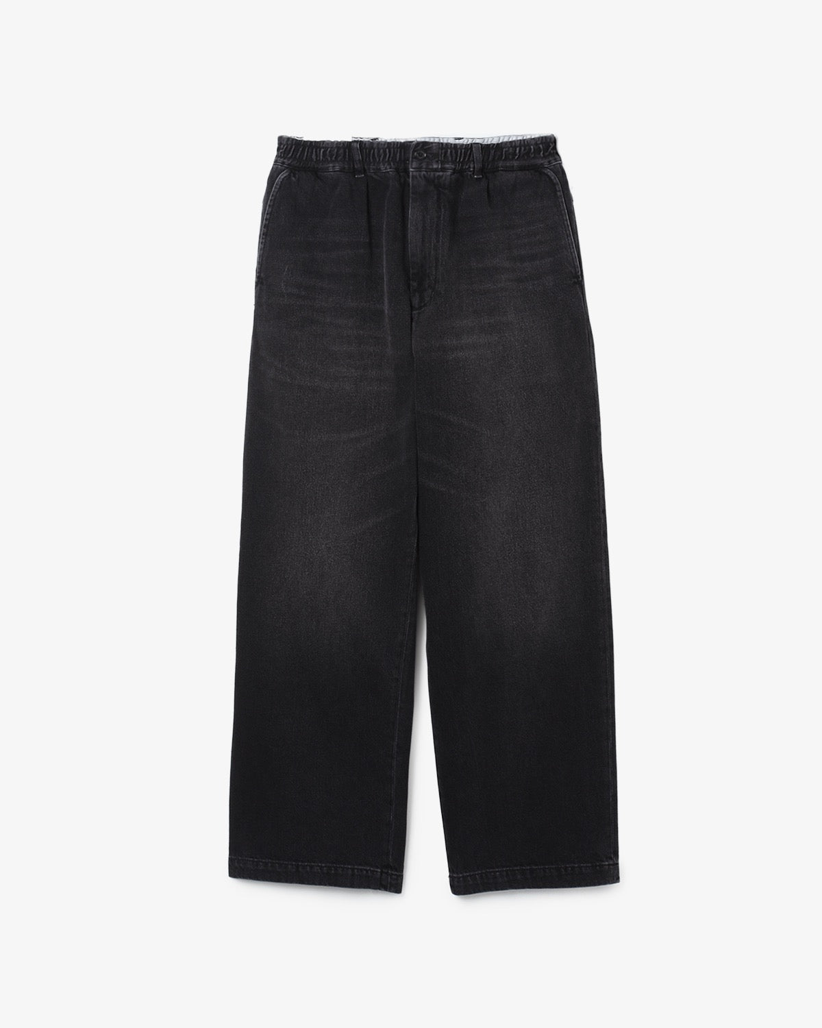EASY WIDE TAPERED SLACKS (WOMEN'S)