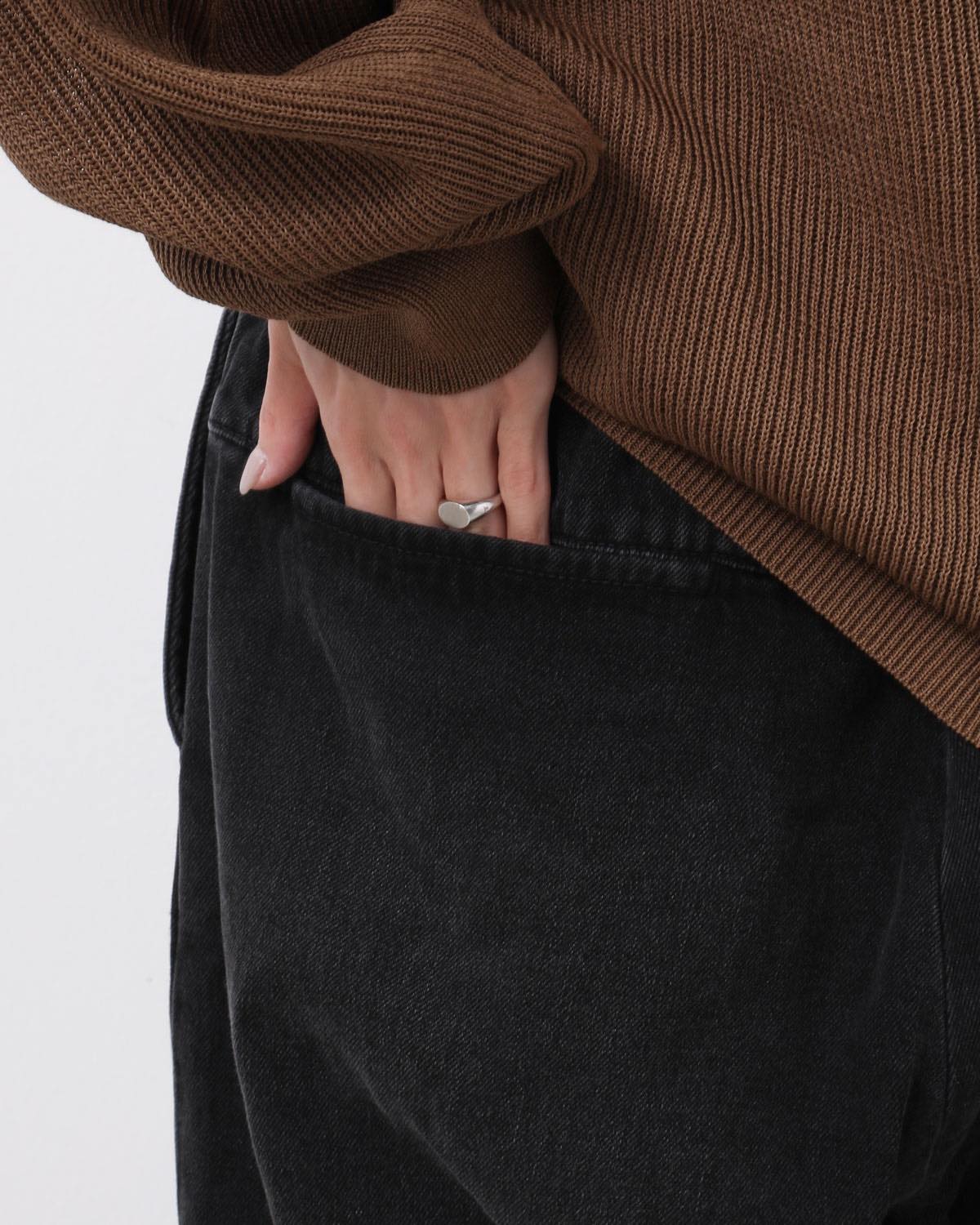 EASY WIDE TAPERED SLACKS (WOMEN'S)