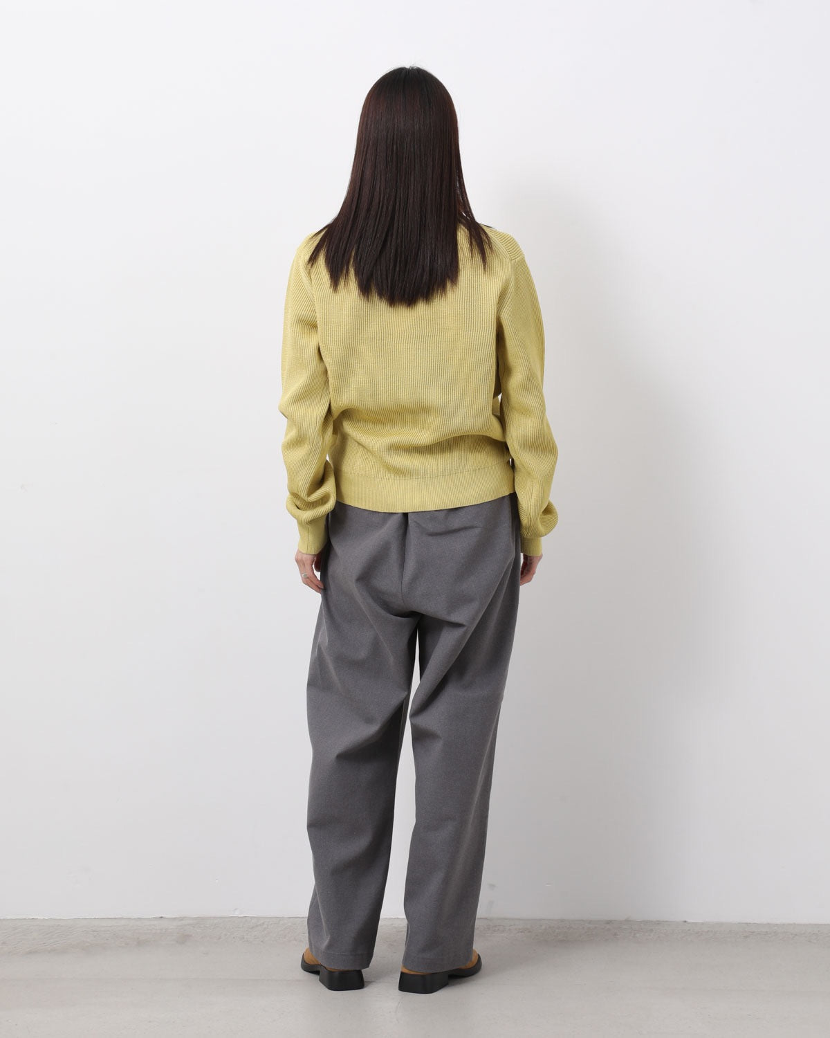 EASY WIDE TAPERED SLACKS (WOMEN'S)