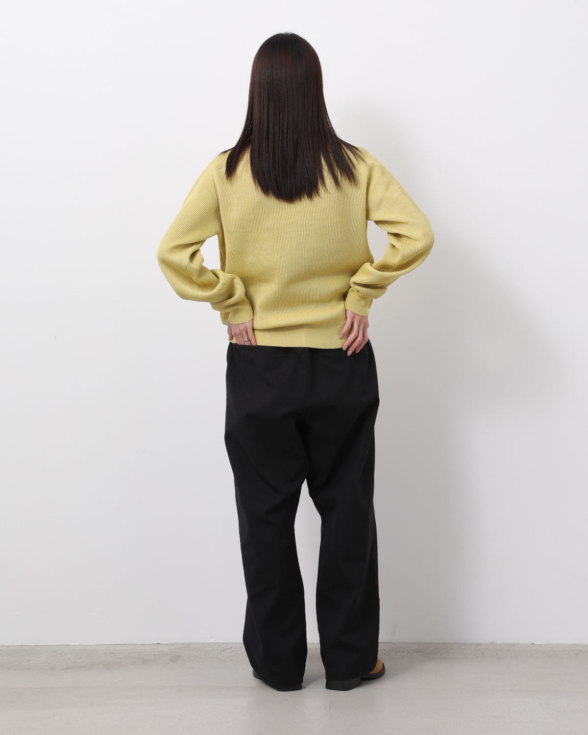 EASY WIDE TAPERED SLACKS (WOMEN'S)