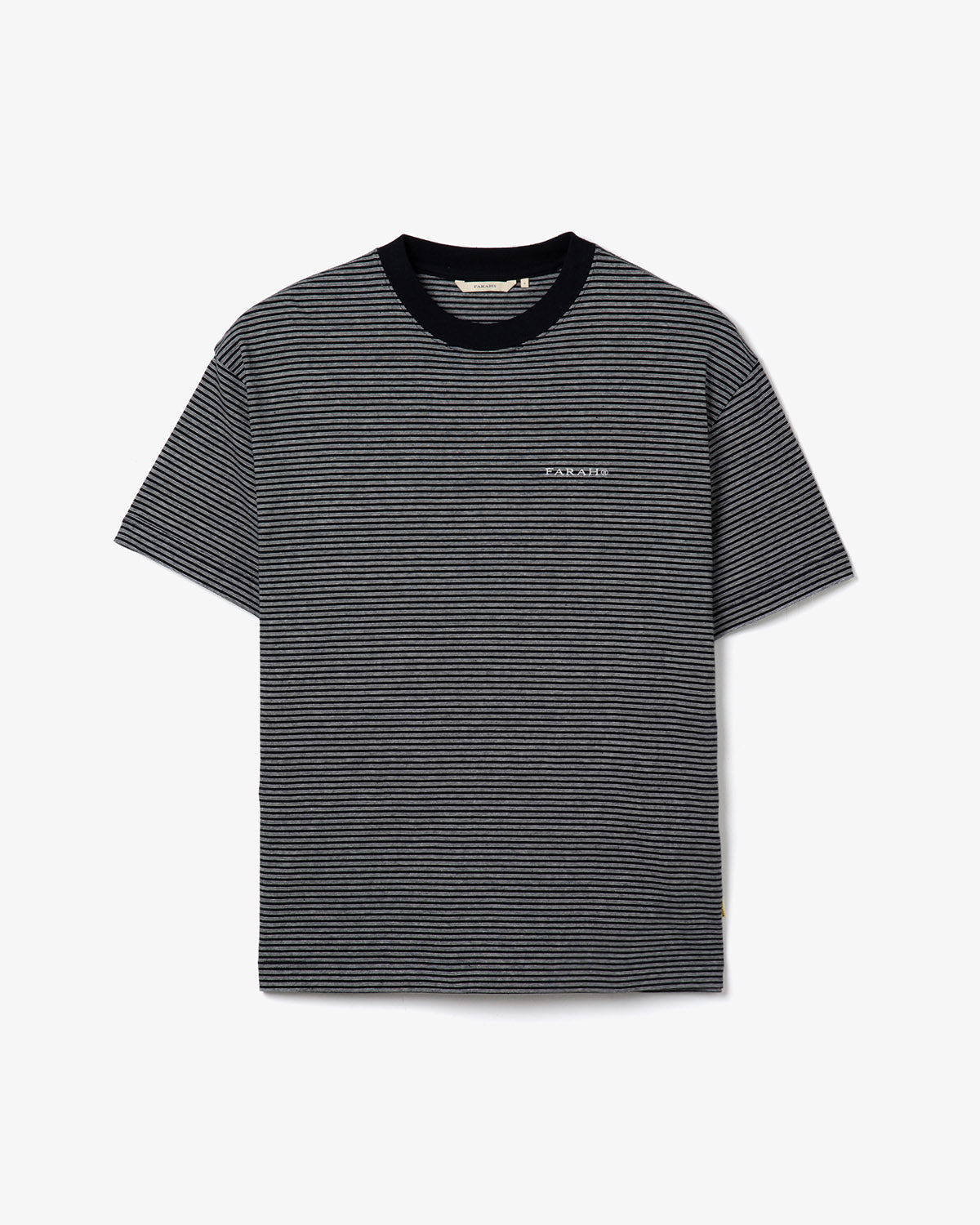 MULTI STRIPED CREWNECK S/S TEE