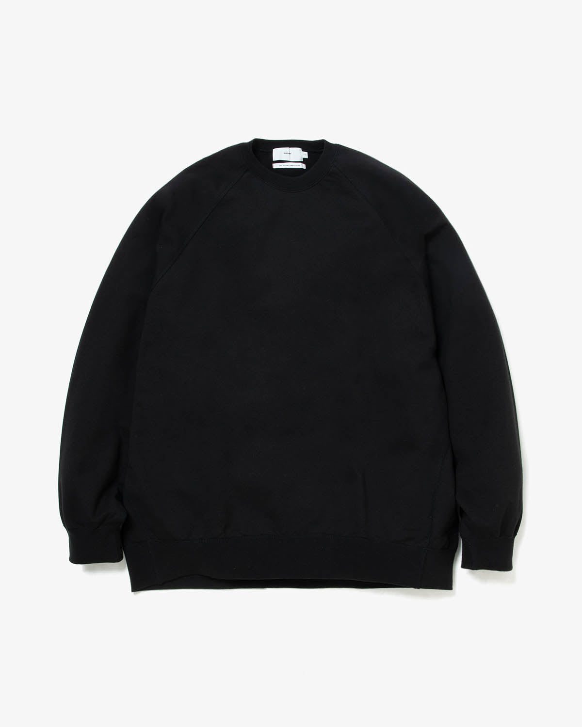 ULTRA COMPACT TERRY CREW NECK SWEATER