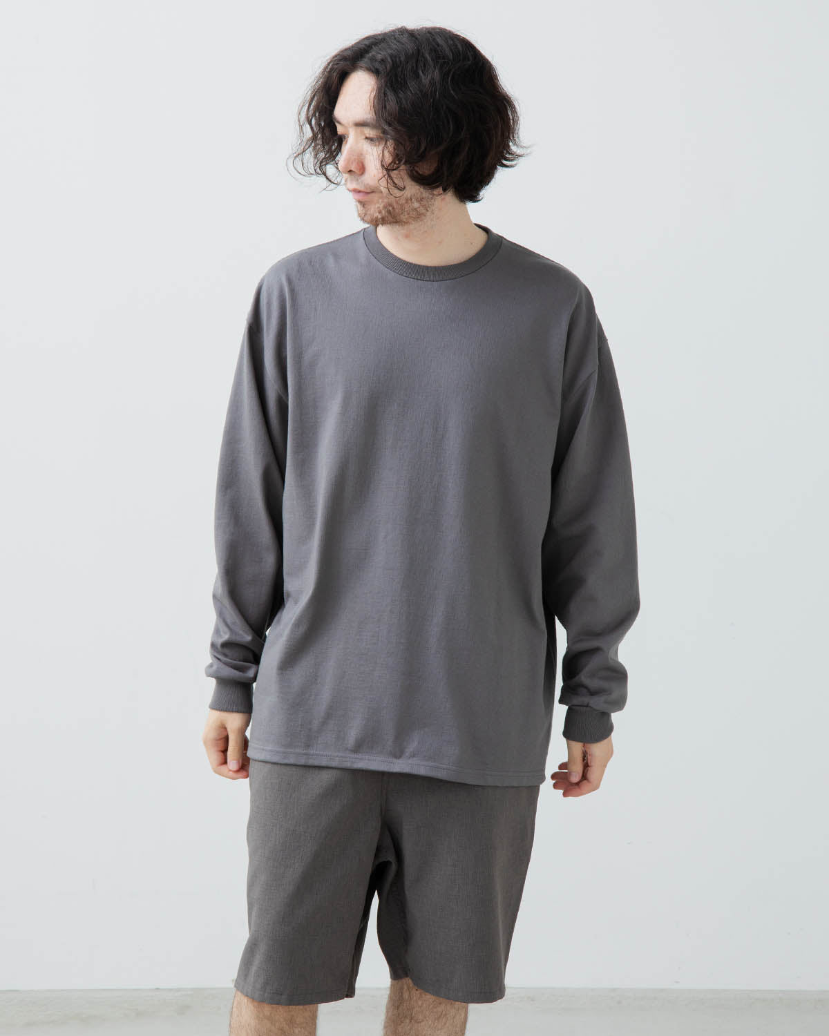 HEAVY WEIGHT L/S OVERSIZED TEE