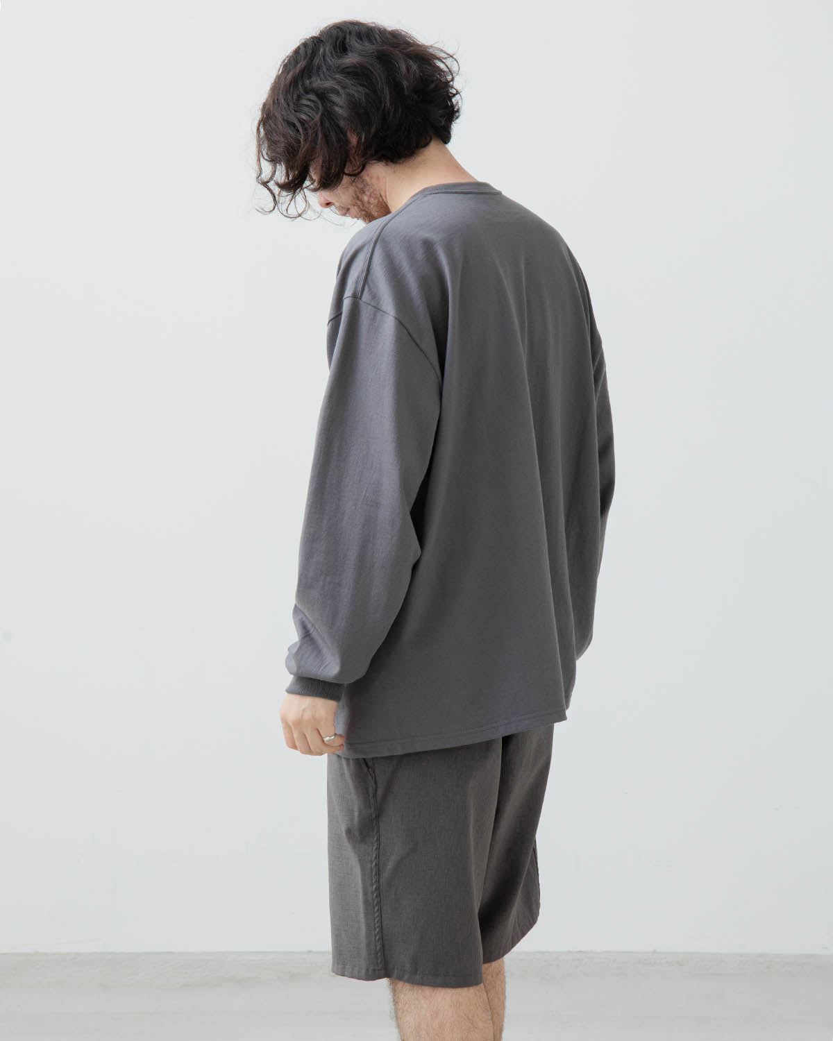 HEAVY WEIGHT L/S OVERSIZED TEE