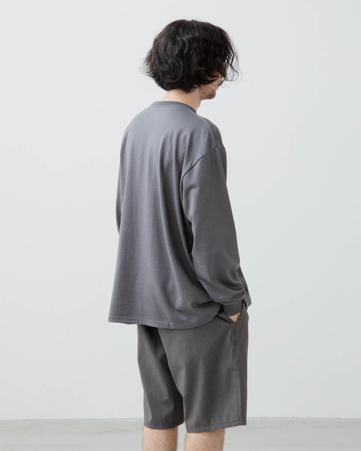 HEAVY WEIGHT L/S OVERSIZED TEE