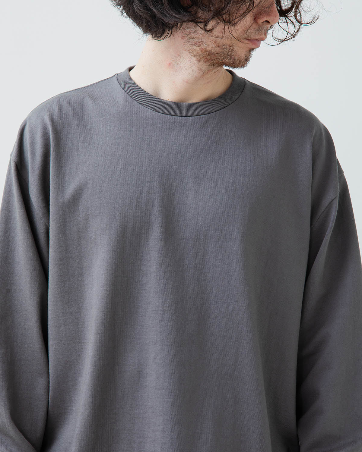 HEAVY WEIGHT L/S OVERSIZED TEE