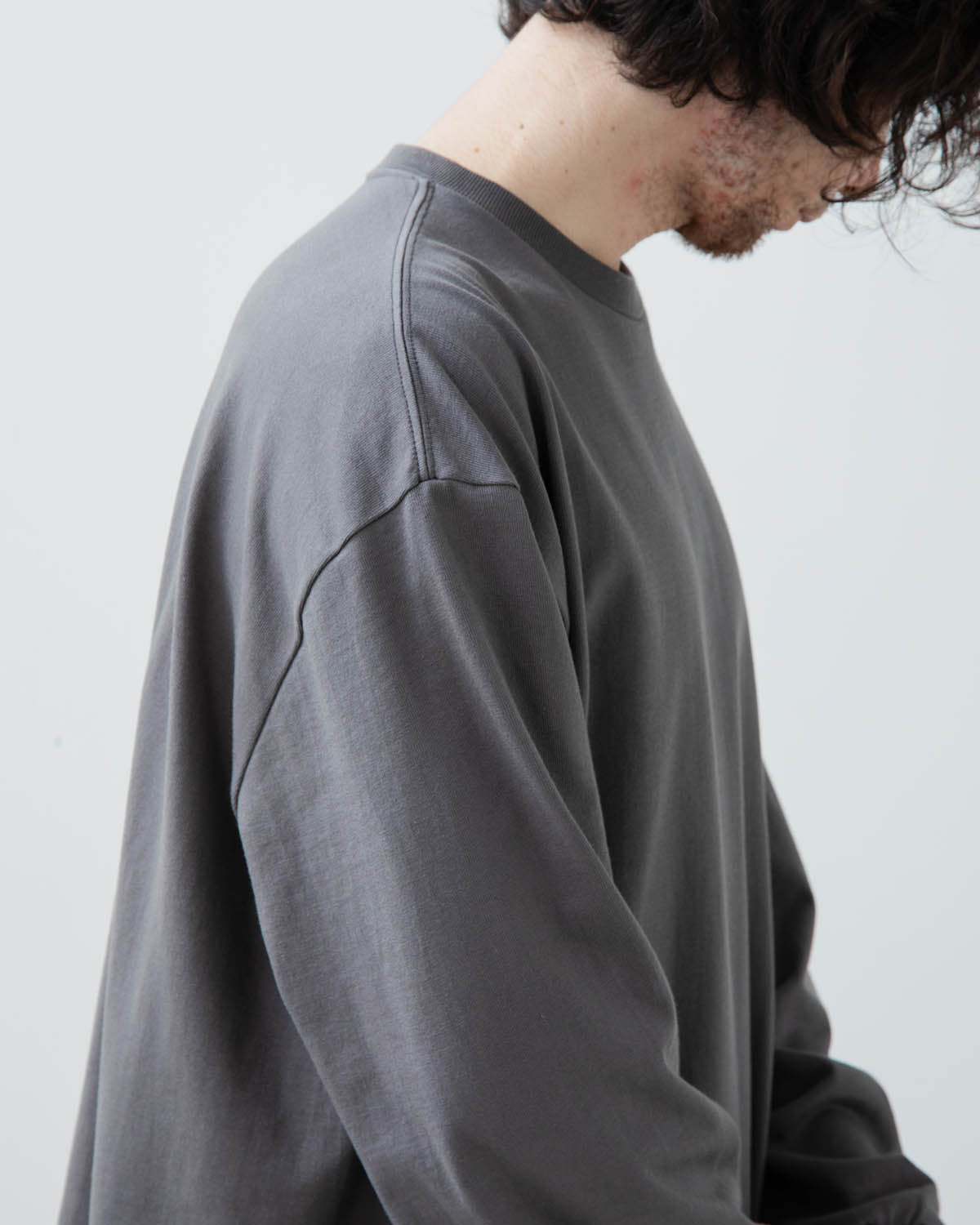 HEAVY WEIGHT L/S OVERSIZED TEE