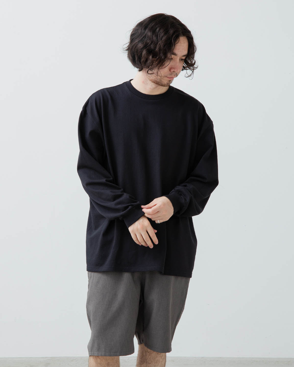 HEAVY WEIGHT L/S OVERSIZED TEE