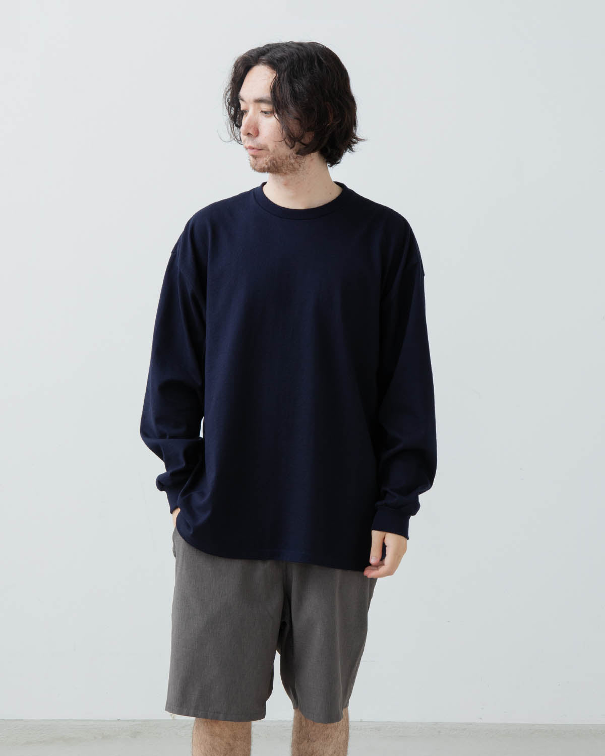 HEAVY WEIGHT L/S OVERSIZED TEE