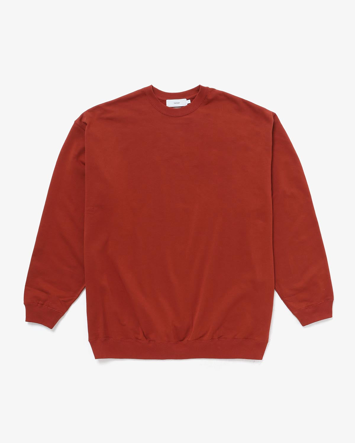 COTTON LIGHT TERRY CREW NECK