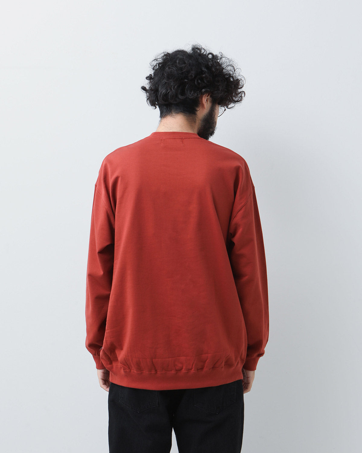 COTTON LIGHT TERRY CREW NECK