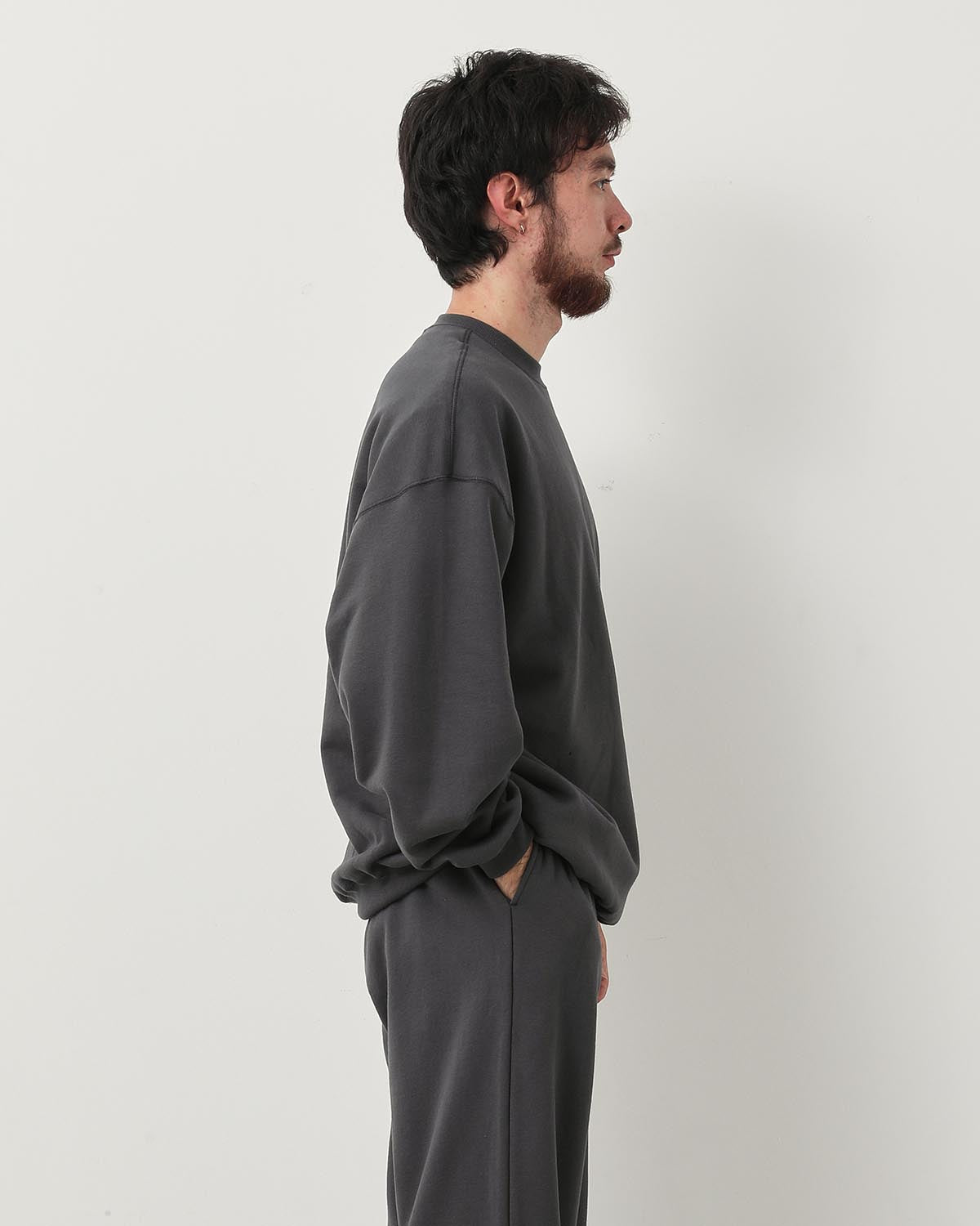 AZUMA TERRY CREW NECK SWEAT