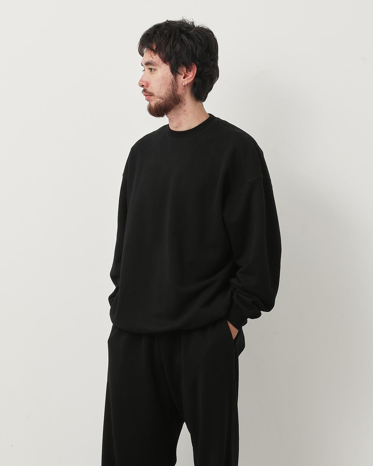 AZUMA TERRY CREW NECK SWEAT