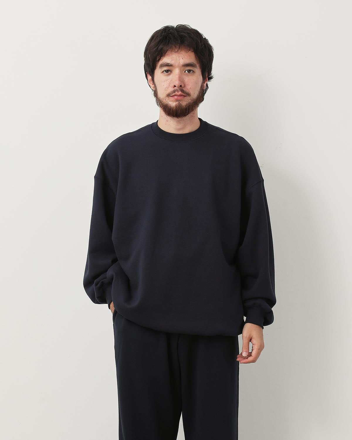 AZUMA TERRY CREW NECK SWEAT
