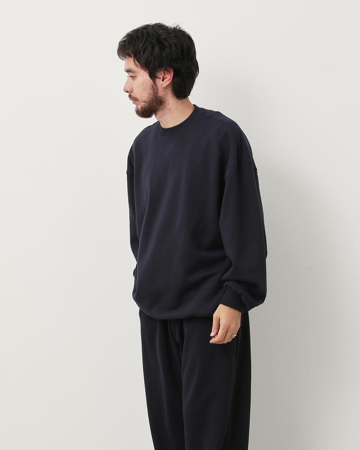 AZUMA TERRY CREW NECK SWEAT