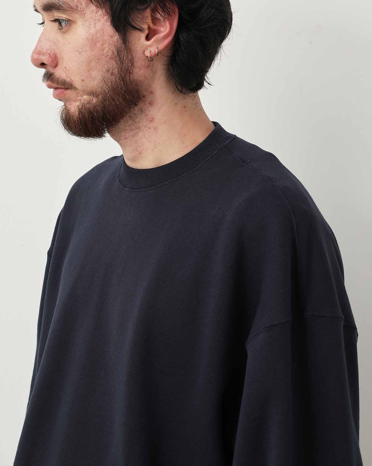 AZUMA TERRY CREW NECK SWEAT