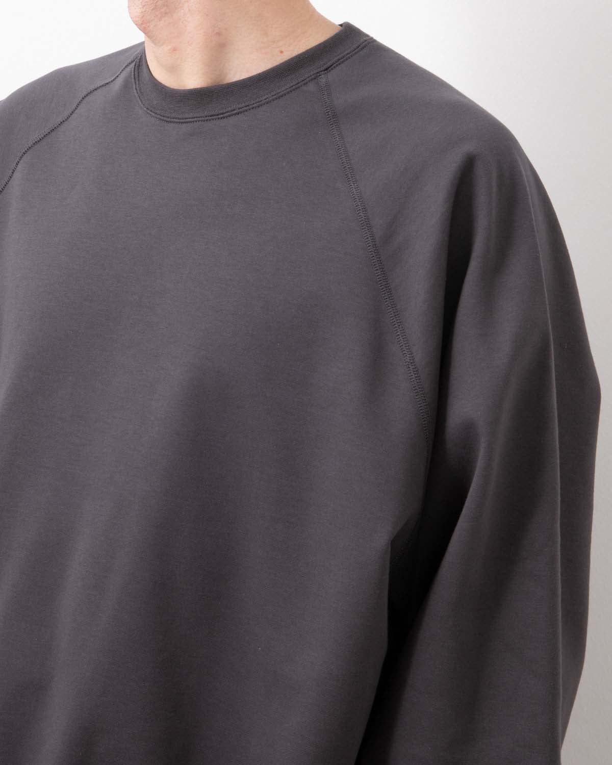 HARD TERRY CREW NECK SWEAT