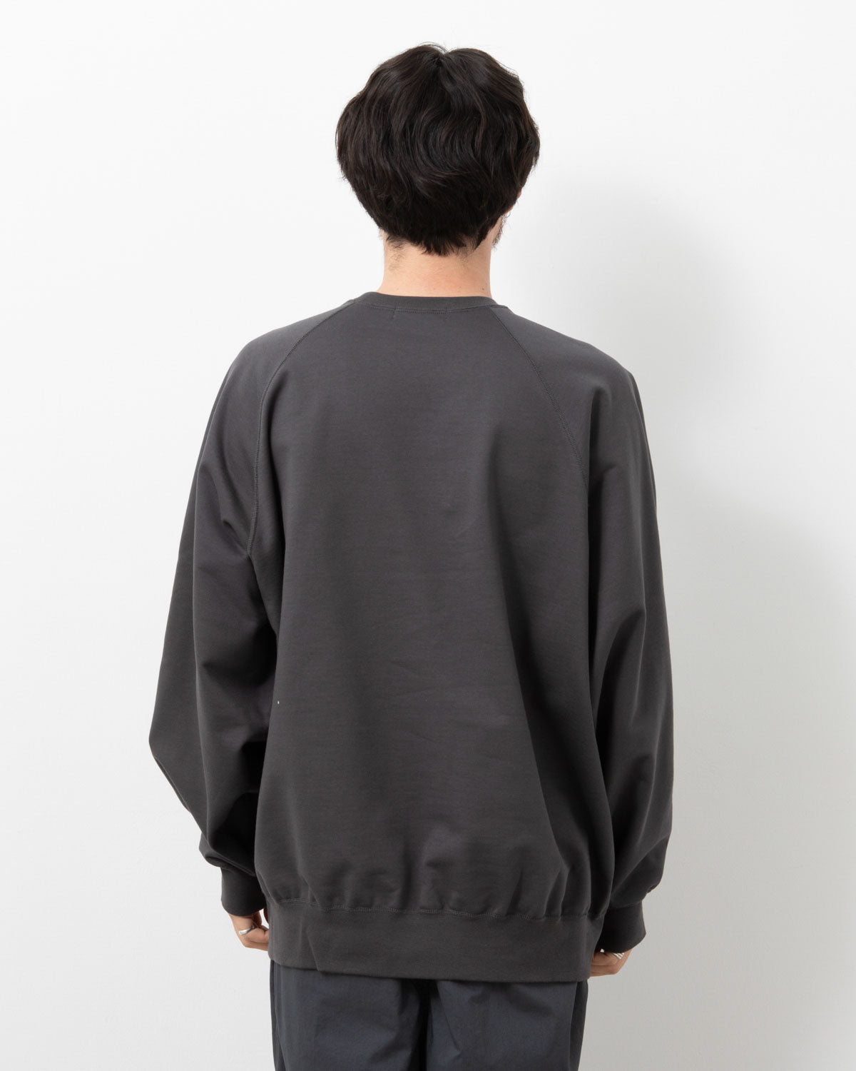 HARD TERRY CREW NECK SWEAT