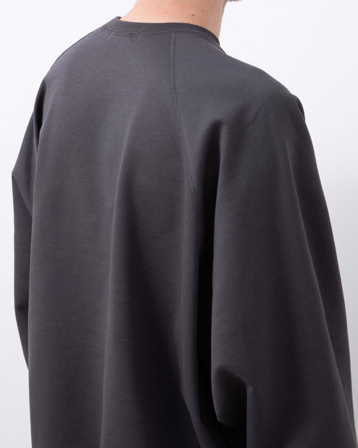HARD TERRY CREW NECK SWEAT