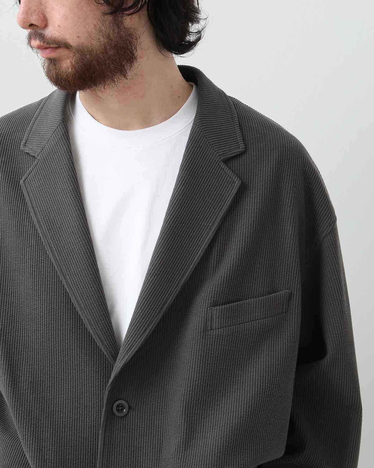 KNIT CORDUROY JACKET