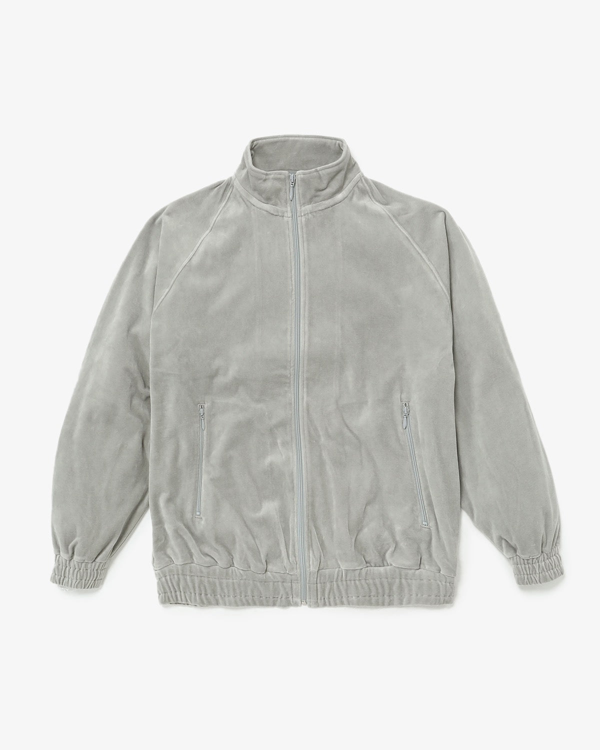 COMPACT VELOUR TRACK JACKET