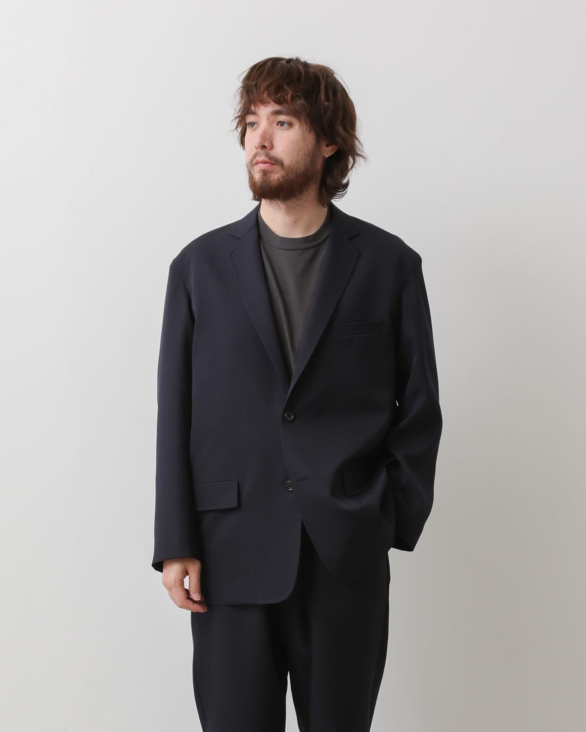 SCALE OFF WOOL JACKET