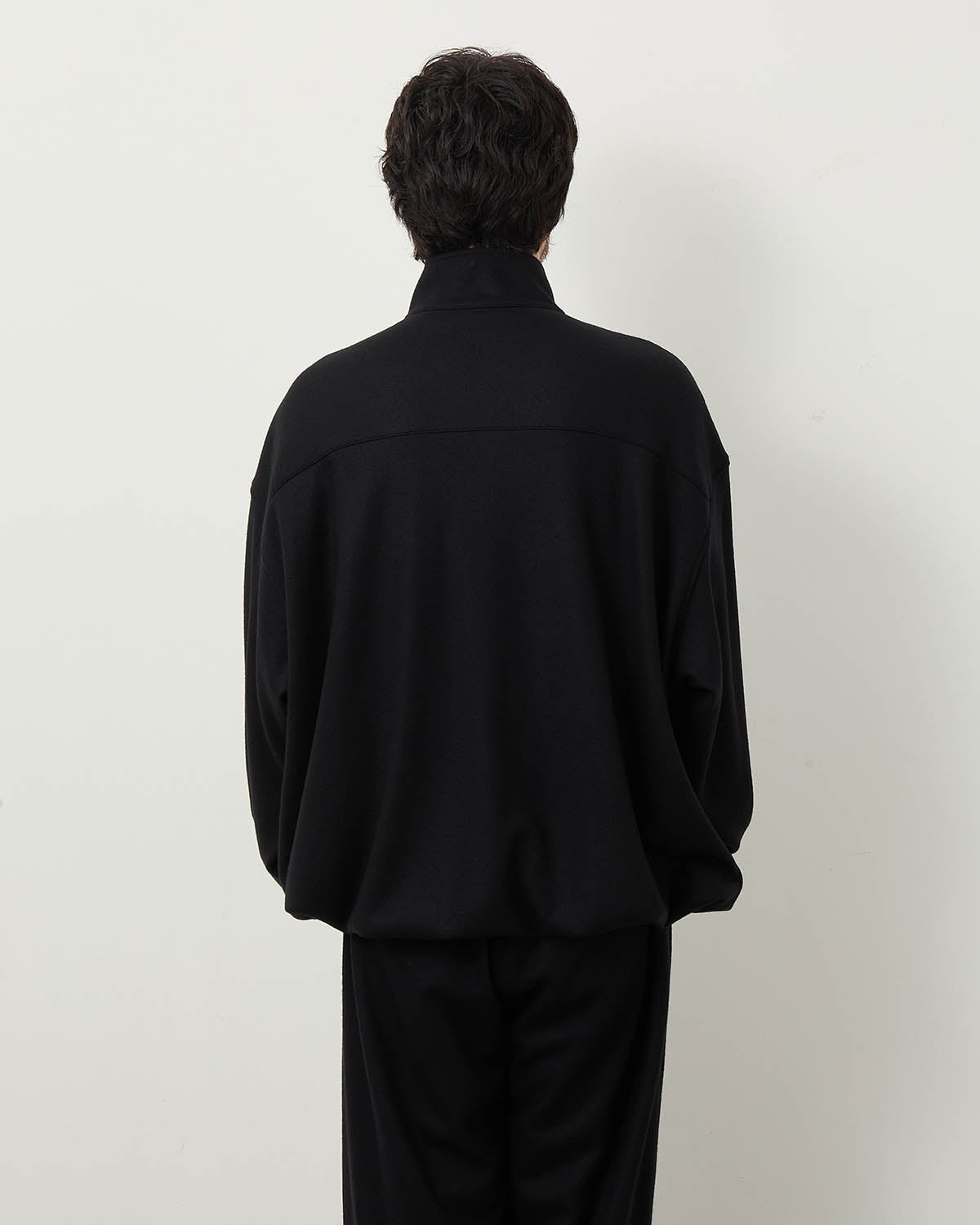 WOOL SMOOTH FLANNEL TRACK BLOUSON