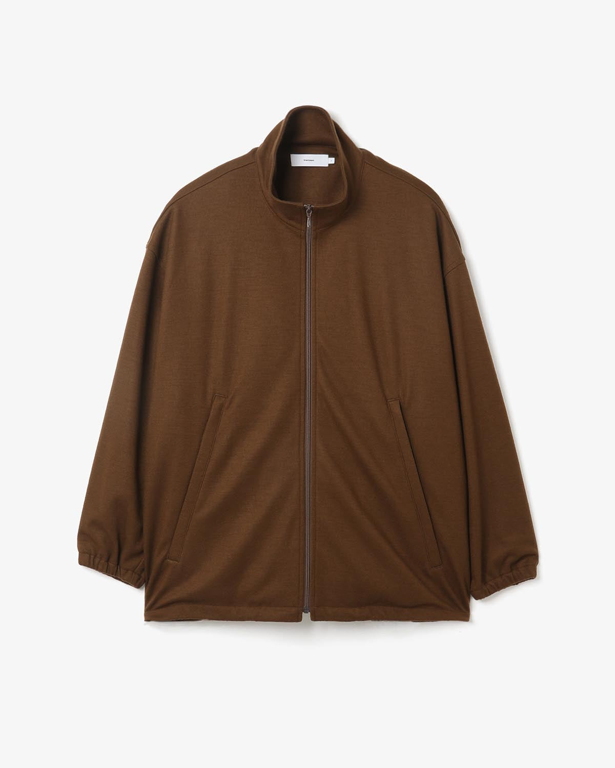 WOOL SMOOTH FLANNEL TRACK BLOUSON