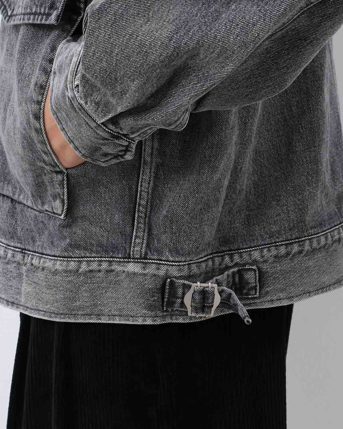 SELVAGE DENIM ZIP JACKET