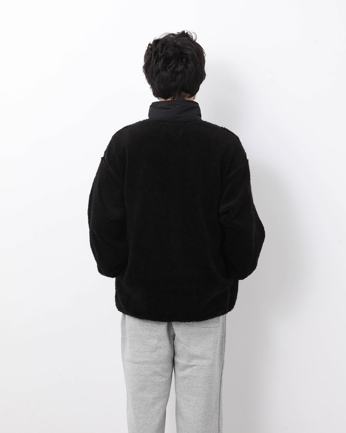 WOOL BOA PULLOVER