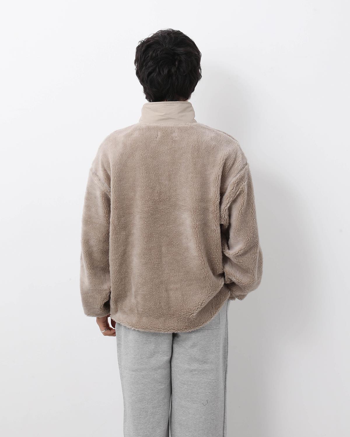 WOOL BOA PULLOVER