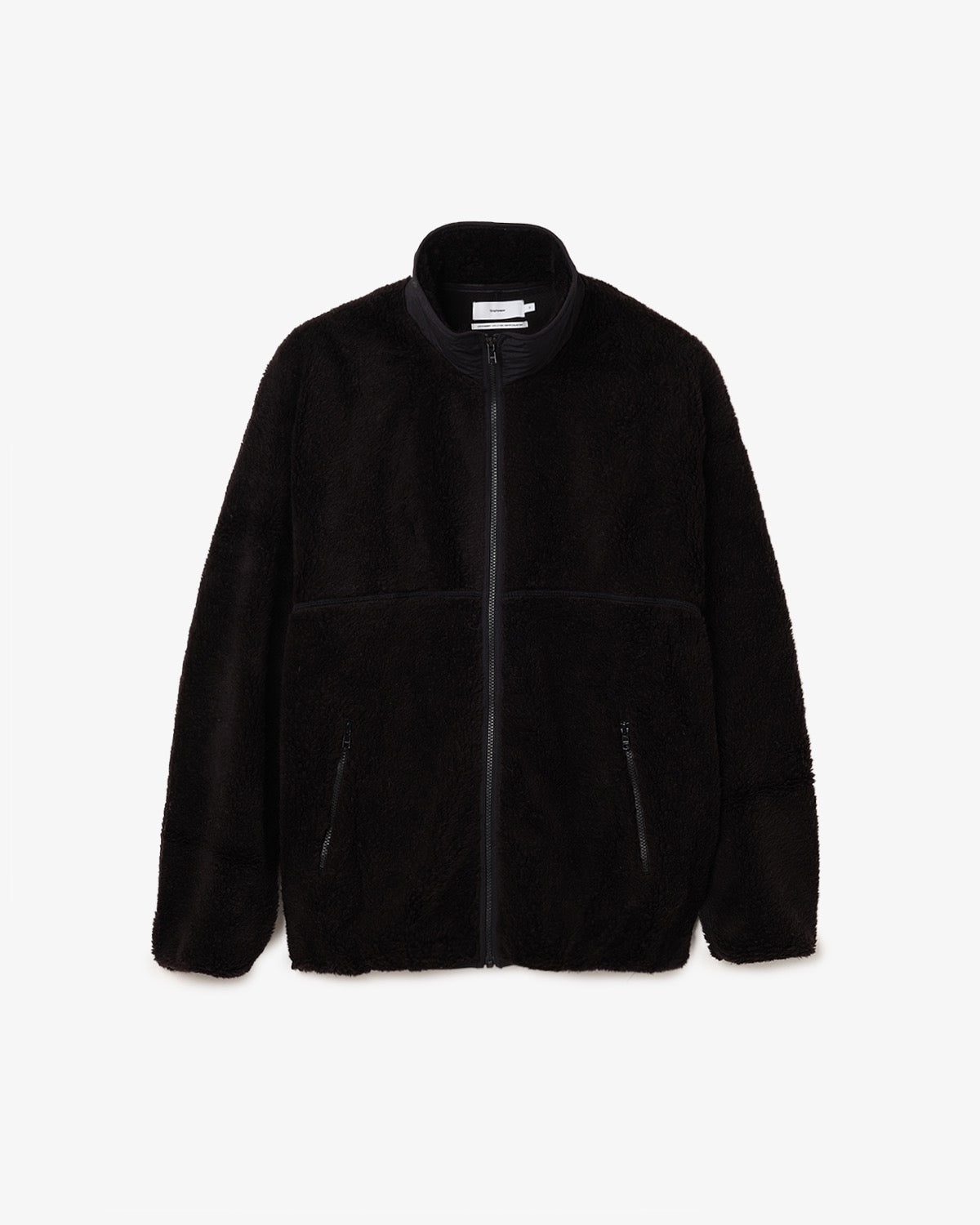 WOOL BOA ZIP-UP BLOUSON