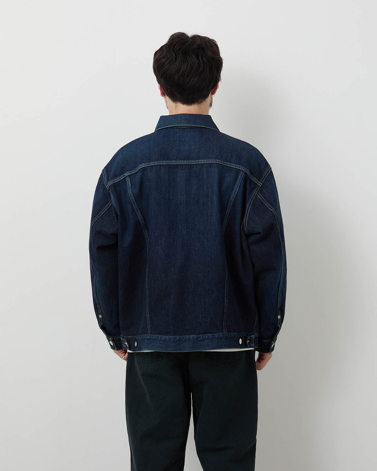 SELVAGE DENIM TRUCKER JACKET
