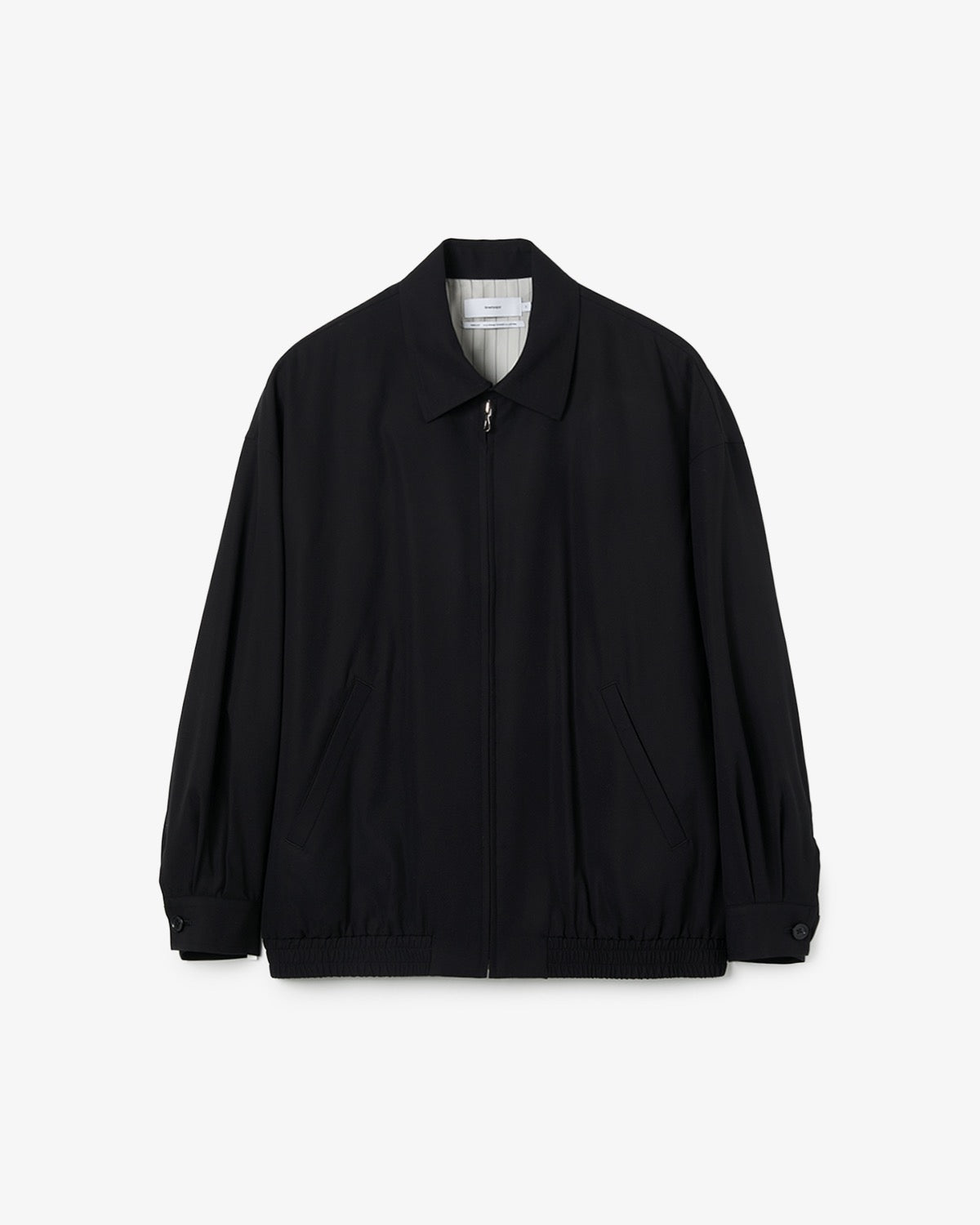 BRUSHED COTTON GABARDINE SWING TOP JACKET