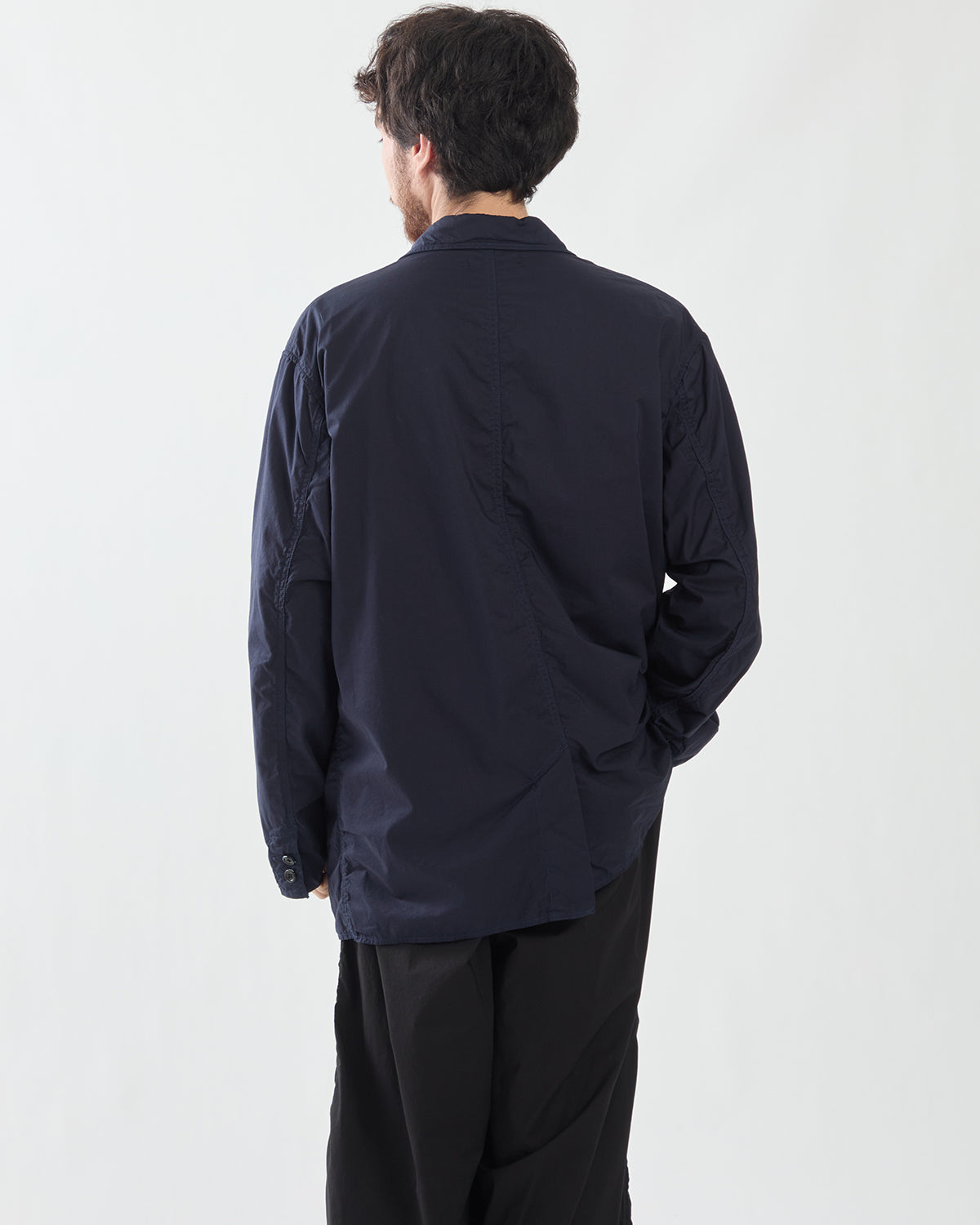 GARMENT DYED TYPEWRITER OVERSIZED JACKET